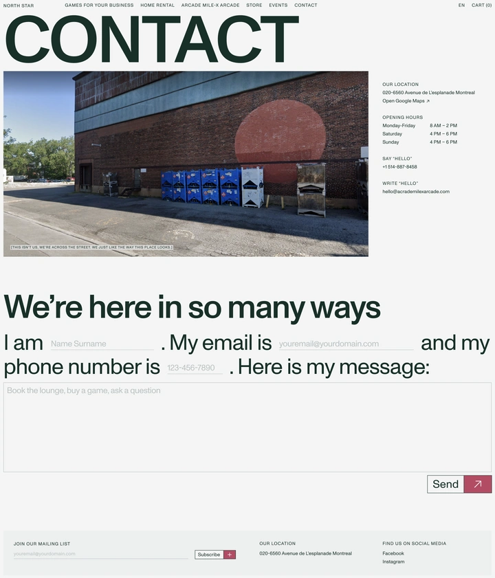 northstar contact
